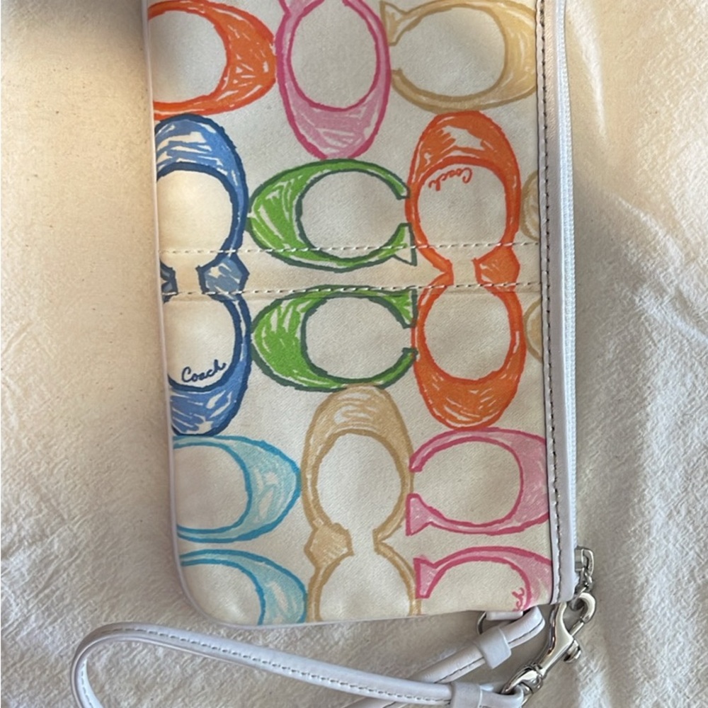Coach Multicolor Wristlet